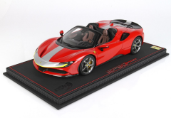 1/18 BBR Ferrari SF90 Spider PACK FIORANO Red Corsa 322 - P18198H