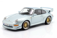 Ön Sipariş - 1/12 KK SCALE Porsche 911 (993) GT2 Year 1996 silver / BBS Rims - KKDC120281B