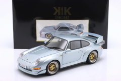 Ön Sipariş - 1/12 KK SCALE Porsche 911 (993) GT2 Year 1996 silver / BBS Rims - KKDC120281B