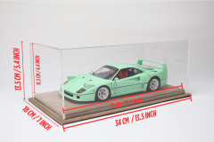 LYRD BOX - 1:18 ÖLÇEK - OSLO CAPPUCCINO KAHVE SERGİLEME STANDI - (BAKIR DİKİŞ) LY141