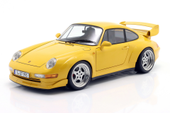 Ön Sipariş - 1/12 KK SCALE Porsche 911 (993) GT2 Year 1996 Yellow / Speedline rims - KKDC120282S