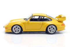 Ön Sipariş - 1/12 KK SCALE Porsche 911 (993) GT2 Year 1996 Yellow / Speedline rims - KKDC120282S