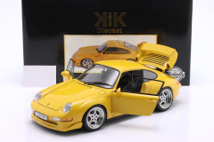 Ön Sipariş - 1/12 KK SCALE Porsche 911 (993) GT2 Year 1996 Yellow / Speedline rims - KKDC120282S