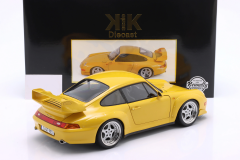 Ön Sipariş - 1/12 KK SCALE Porsche 911 (993) GT2 Year 1996 Yellow / Speedline rims - KKDC120282S