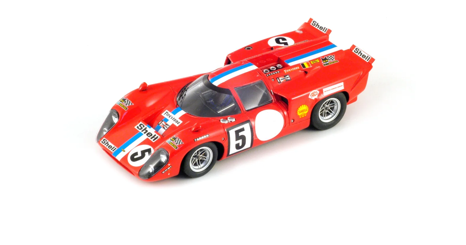 1/18 SPARK-MODEL - LOLA - T70 MK3B CHEVROLET 5.0L V8 TEAM VDS RACING N 5 24h LE MANS 1971 T.PILETTE - G.GOSSELIN