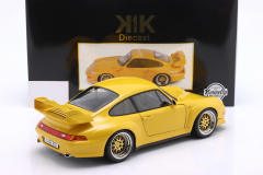 Ön Sipariş - 1/12 KK SCALE Porsche 911 (993) GT2 Year 1996 yellow / BBS Rims - KKDC120282B