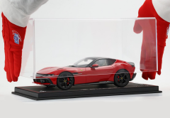 1/18 BBR-MODELS - FERRARI - 12CILINDRI V12 830cv PANORAMIC ROOF 2024 - GLOSSY BLACK RIMS