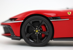 1/18 BBR-MODELS - FERRARI - 12CILINDRI V12 830cv PANORAMIC ROOF 2024 - GLOSSY BLACK RIMS