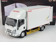 1/18 PAUDI  ISUZU Yifang EC7 Box Truck – White – Model Truck