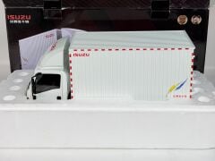 1/18 PAUDI  ISUZU Yifang EC7 Box Truck – White – Model Truck