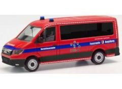 1/87 MAN TGE FD Feuerwehr Augsburg, red/blue