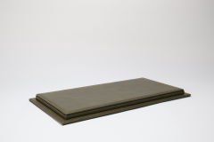 LYRD BOX - 1:18 ÖLÇEK - ZEYTİN YEŞİLİ SERGİLEME STANDI - (BAKIR DİKİŞ) LY142