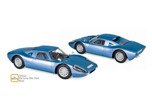 1964 Porsche 904, blue