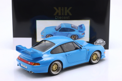 Ön Sipariş - 1/12 KK SCALE Porsche 911 (993) GT2 Year 1996 light blue / BBS Rims - KKDC120283B