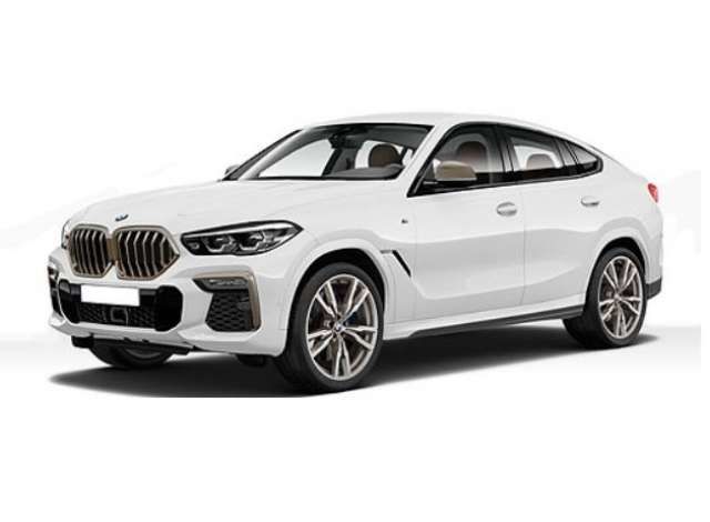 2020 BMW X6, white