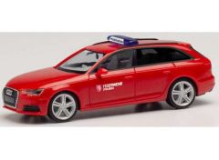 1/87 Audi A4 Avant Kommandofahrzeug Feuerwehr Stolberg, red
