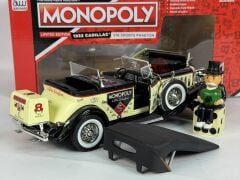 1/18 AUTOWORLD - CADILLAC - V16 SPORT PHEATON CABRIOLET OPEN Mr. MONOPOLI 1932