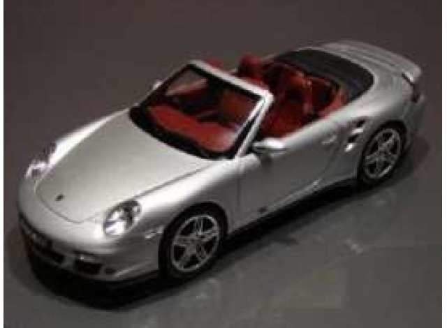 2007 Porsche 911 Turbo Cabrio, silver