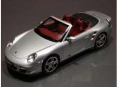 2007 Porsche 911 Turbo Cabrio, silver