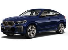 2020 BMW X6, blue metallic