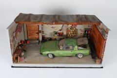 ÖZEL YAPIM TAMİRHANE DİORAMA (MODEL DAHİL)