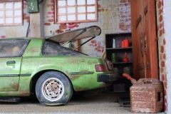 ÖZEL YAPIM TAMİRHANE DİORAMA (MODEL DAHİL)