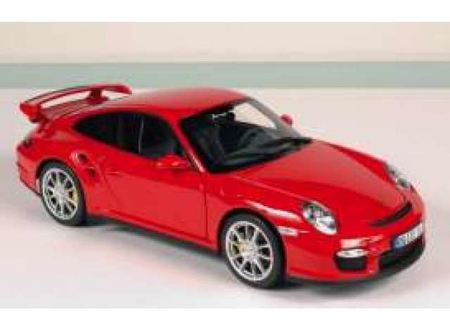 2007 Porsche 911 GT2, red