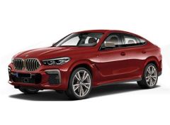 2020 BMW X6, red metallic