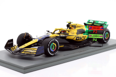 1/18 SPARK McLaren F1 MCL38 #4 Lando Norris 4th Monaco GP 2024 Special Livery