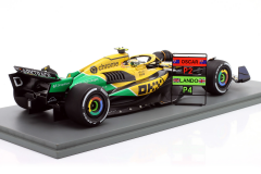 1/18 SPARK McLaren F1 MCL38 #4 Lando Norris 4th Monaco GP 2024 Special Livery
