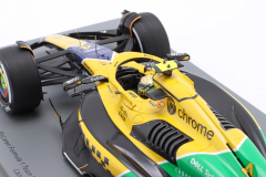 1/18 SPARK McLaren F1 MCL38 #4 Lando Norris 4th Monaco GP 2024 Special Livery