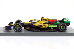 1/18 SPARK McLaren F1 MCL38 #81 2nd Monaco GP Oscar Piastri