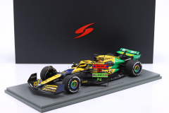 1/18 SPARK McLaren F1 MCL38 #81 2nd Monaco GP Oscar Piastri