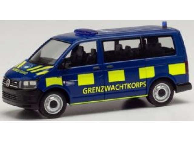 1/87 Volkswagen T6 Schweizer Grenzwachtkorps, blue/yellow