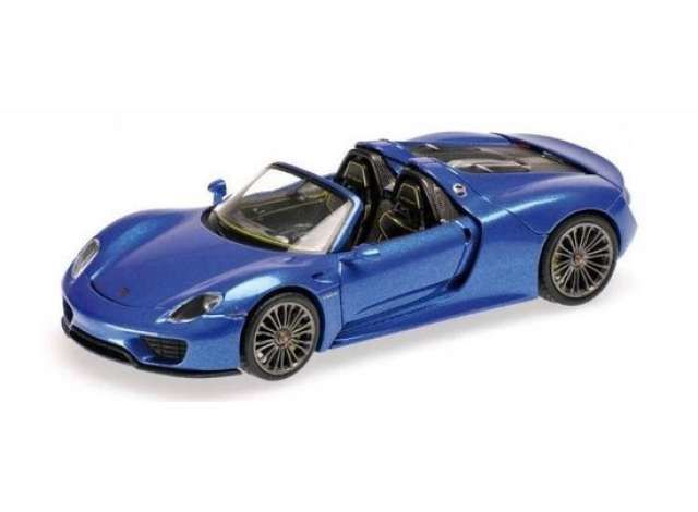 2013 Porsche 918 Spyder, blue