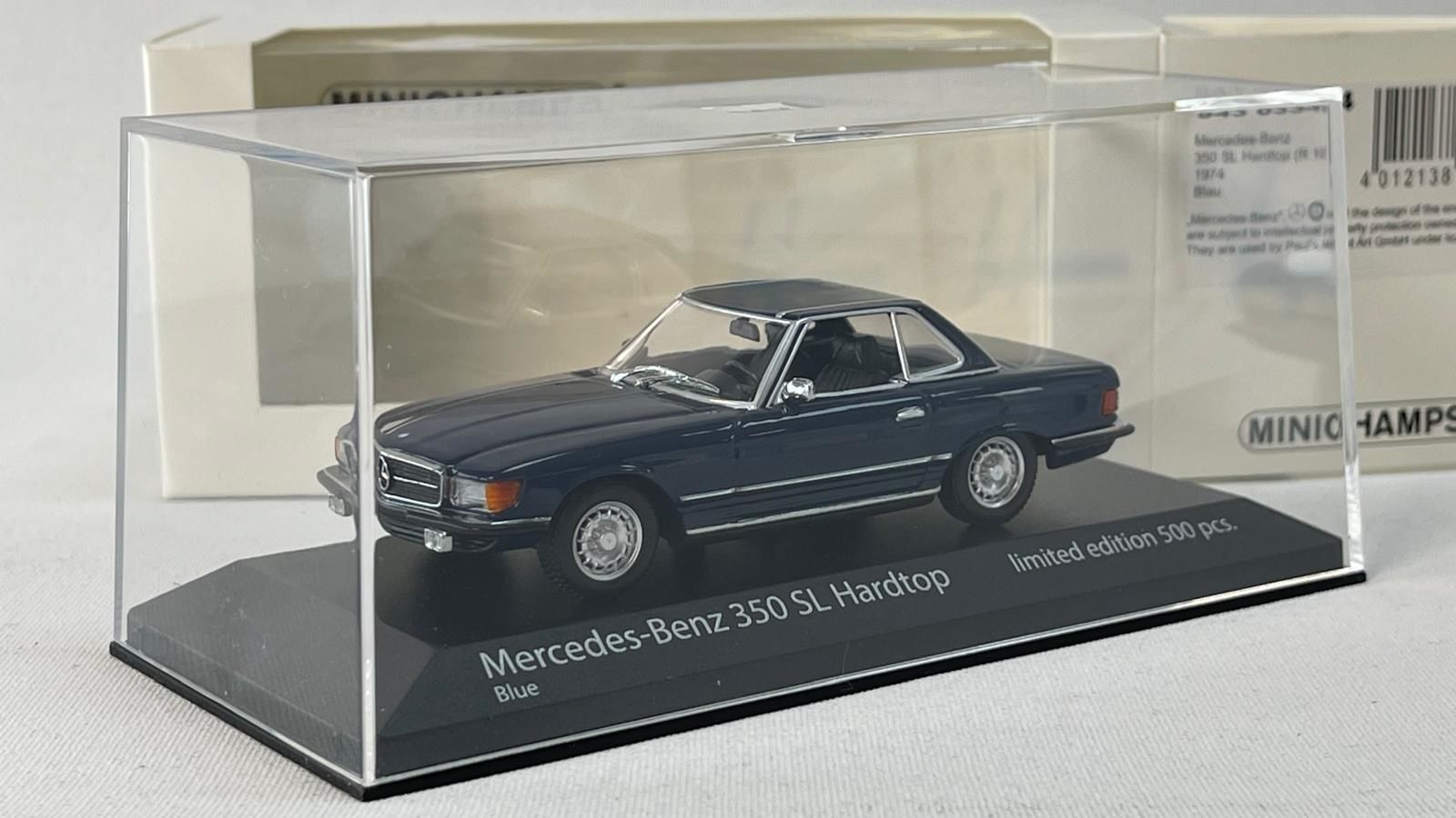 MINICHAMPS - MERCEDES BENZ - SL-CLASS 350SL (R107) HARD-TOP 1974