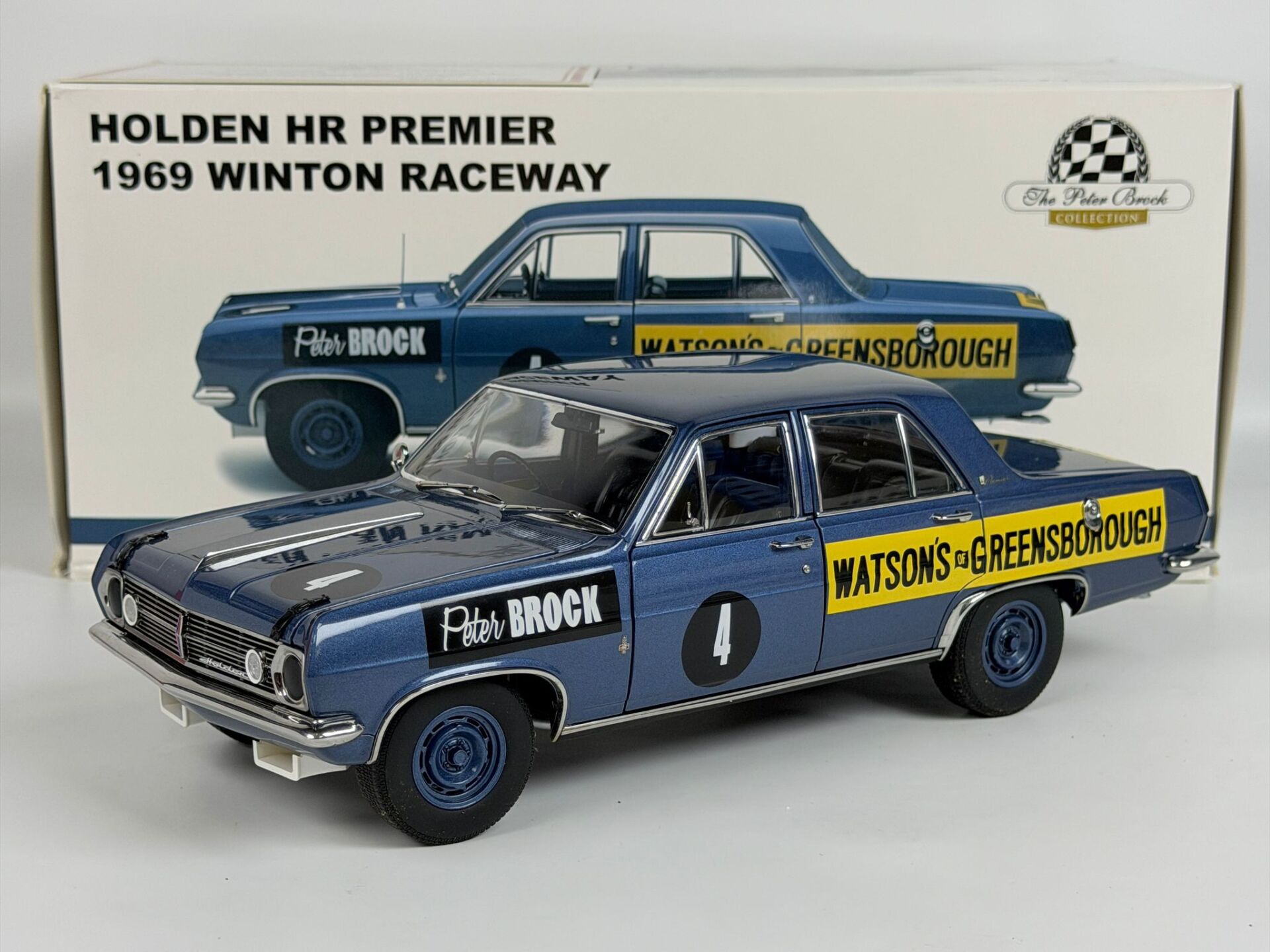 1/18 AUTOart & Biante - HOLDEN HR PREMIER WINTON RACEWAY PETER BROCK - 86963
