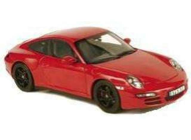 2005 Porsche Carrera 4S Coupe, red