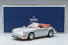 1/18 NOREV - PORSCHE - 911 964 CARRERA 2 CABRIOLET 1990