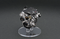 IGNITION-MODEL - MITSUBISHI LANCER EVOLUTION X (CZ4A) BLACK METALLIC WITH 4B11 ENGINE