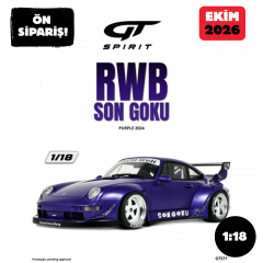 Ön Sipariş - 1/18 GT SPIRIT Porsche RWB San Goku Purple 2024 - GT571