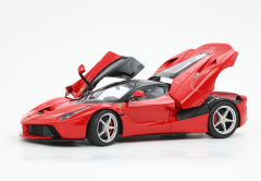 BBR-MODELS - FERRARİ LAFERRARİ 2013 ROSSO CORSA 4P seatbelt red