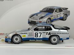 1/18 TSM True Scale Porsche 924 GTR Le Mans 1982 - EchelleSilver/Blue - TSM141824R