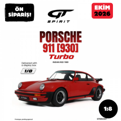 Ön Sipariş - 1/8 GT SPIRIT Porsche 911 [930] Turbo 3.3 Indian Red 1980 - GTS802301