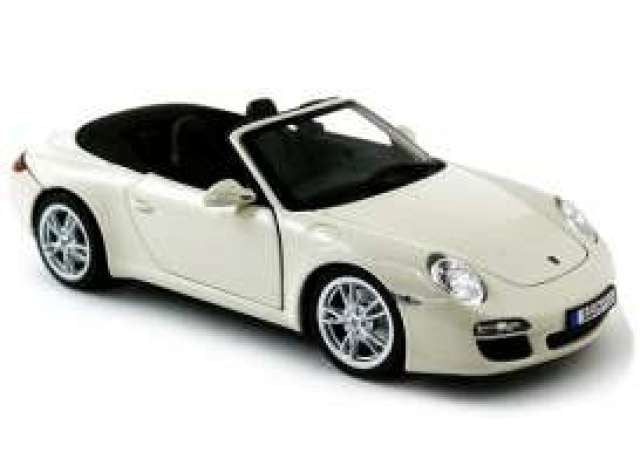 2008 Porsche 911 Carrera Convertible, cream white