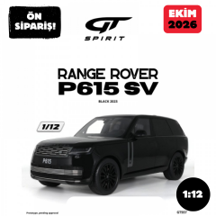 Ön Sipariş - 1/12 GT SPIRIT Range Rover P615 SV Black 2023 - GT557