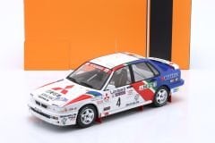 IXO-MODELS - MITSUBISHI - GALANT VR-4 TEAM MITSUBISHI RALLIART EUROPE N 4 RAC RALLY 1990 ARI VATANEN - BRUNO BERGLUND
