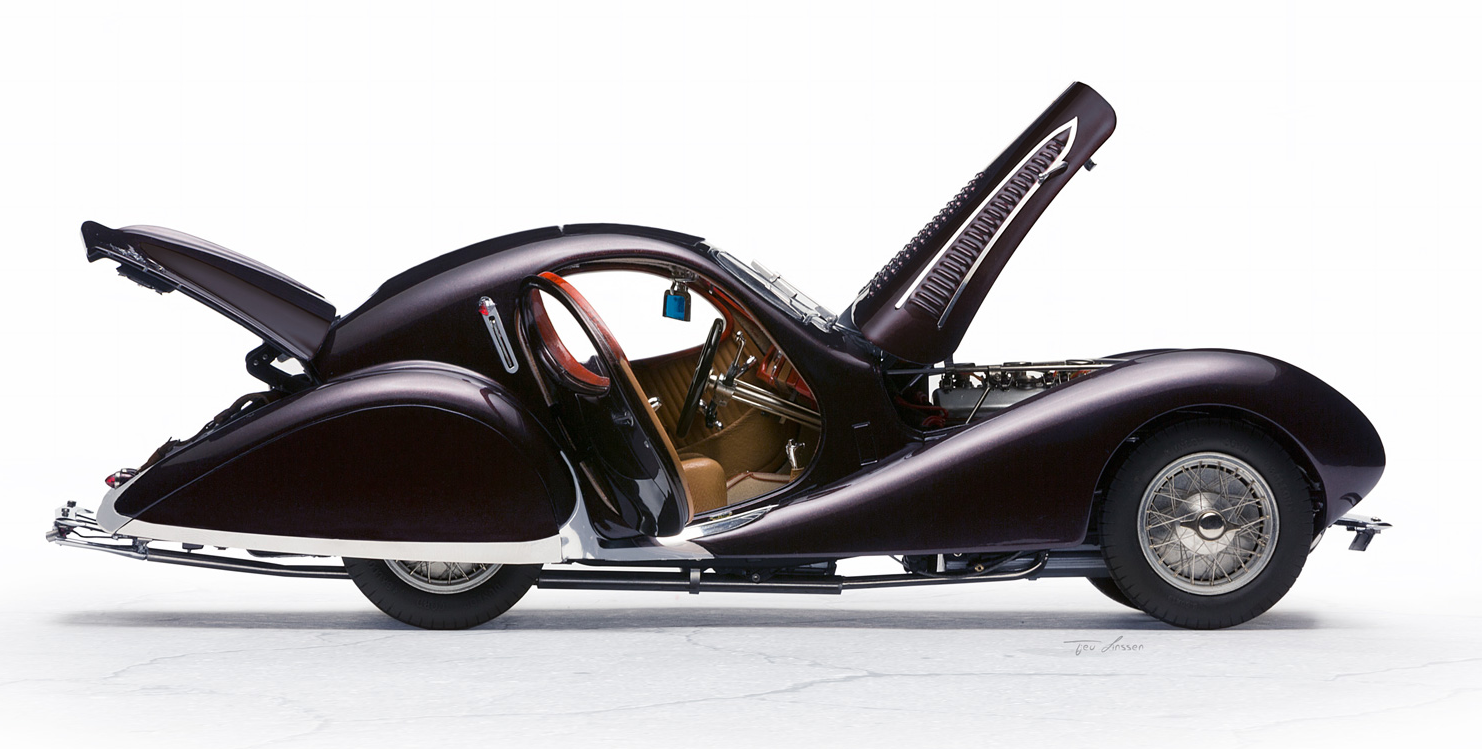 CMC - TALBOT LAGO - T150 C-SS FIGONI & FALASCHI COUPE TEARDROP 1937