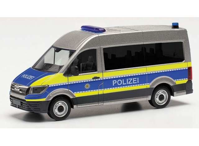 1/87 MAN TGE HD Police Baden-Württemberg, grey/blue/yellow