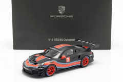 SPARK-MODEL - PORSCHE - 911 991-2 GT2 RS N 2 CLUBSPORT COUPE 2019 - CON VETRINA - WITH SHOWCASE